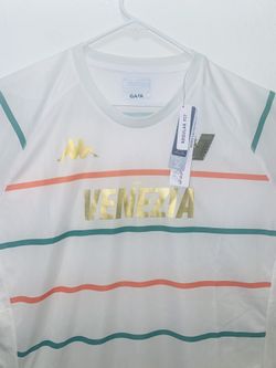 Venezia FC 2022 2023 Away Kappa Football Soccer Jersey T-Shirt Men's Size XL