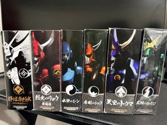 Tamashi Nation Ronin Warriors/Samurai Troopers Figures (6)