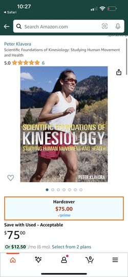 Scientific Foundations Of Kinesiology By Peter Klavora