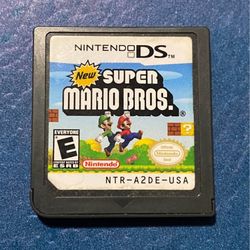 New Super Mario Bros Nintendo DS Game Cartridge 