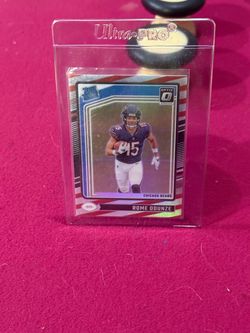 Rome Odunze Donruss Optic Rated Rookie Freedom