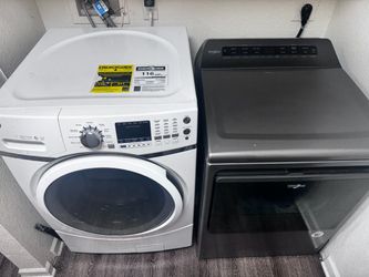 Washer and dryer