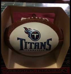 Tennessee TITANS Football Ornament Collegiate Licensed Collectible Ornament