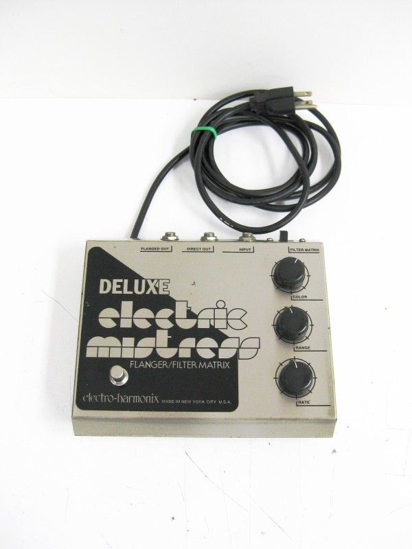 Electro-Harmonix Deluxe Electric Mistress Flanger Guitar Effect Pedal