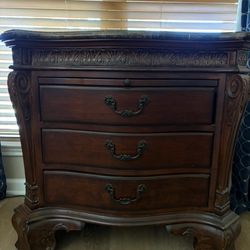 End Table Marble Top