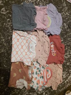 Huge Baby Girl Clothes Lot (6-9 Months)