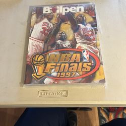 Official 1997 NBA Finals program