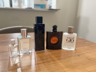Cologne Collection - YSL, Hermes, Armani