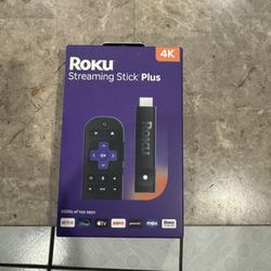 Roku Streaming Stick Plus 2025 - 4K & HDR Roku Streaming Device for TV with Voice Remote - Free & Live TV