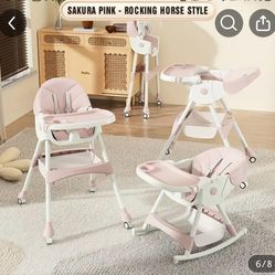 Brand New In Box 📦  PINK High Chair