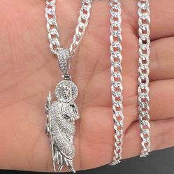 San Jude Real 925 Sterling Silver 
