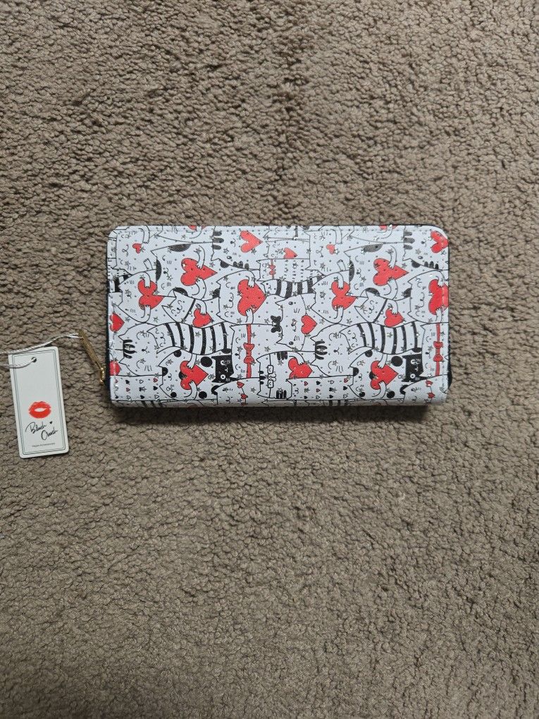 White Wallet Handbag