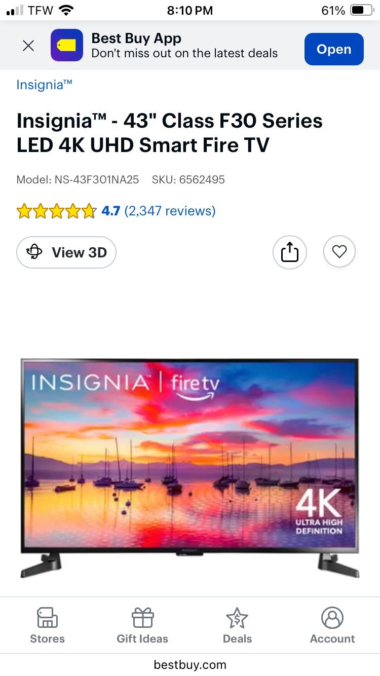 40 Inch Smart Tv