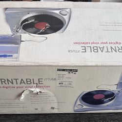 ION USB Turntable iTTUSB – Record Player Vinyl to MP3 – NEW Open Box