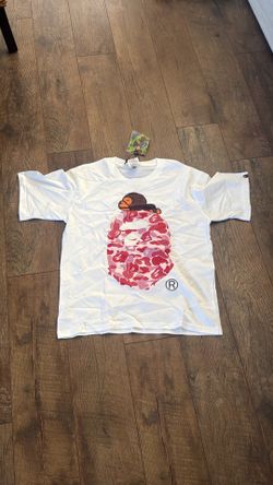 Pink bape shirt