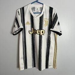 Juventus Jersey Mens Large White Adidas 2020 2021 Italy Futbol 