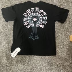 Black Chrome Hearts T-shirt