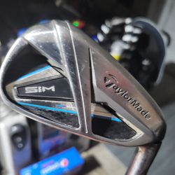 Taylormade Sim Max irons 5-approach 