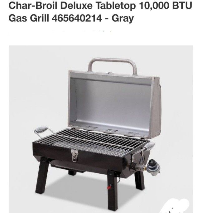 Brand New Gas Grill Char Broil De Luxe