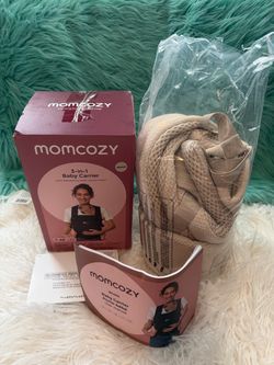 NIB Momcozy 3-in-1 Baby carrier - Apricot - 7 to 45LBS