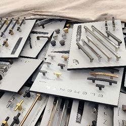 Kitchen Cabinets Sample Board Handles