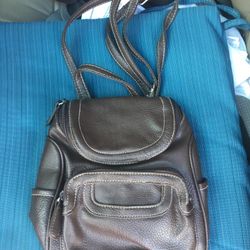 Nice leather backpack only $20 firm