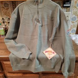 Caribbean Joe ONE Quarter Zip Up Sport Shirt