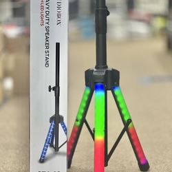 Trending Speaker Stand with LED Lights