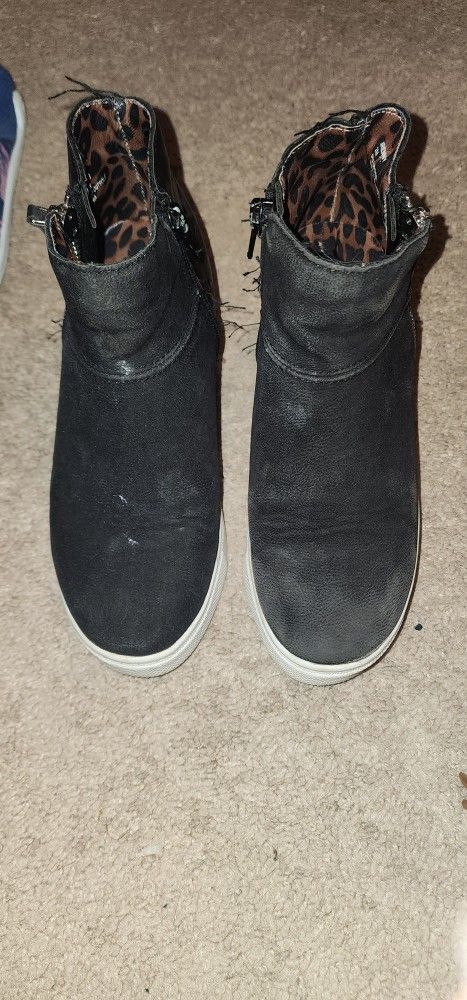 Steve Madden Girls Black Shoes