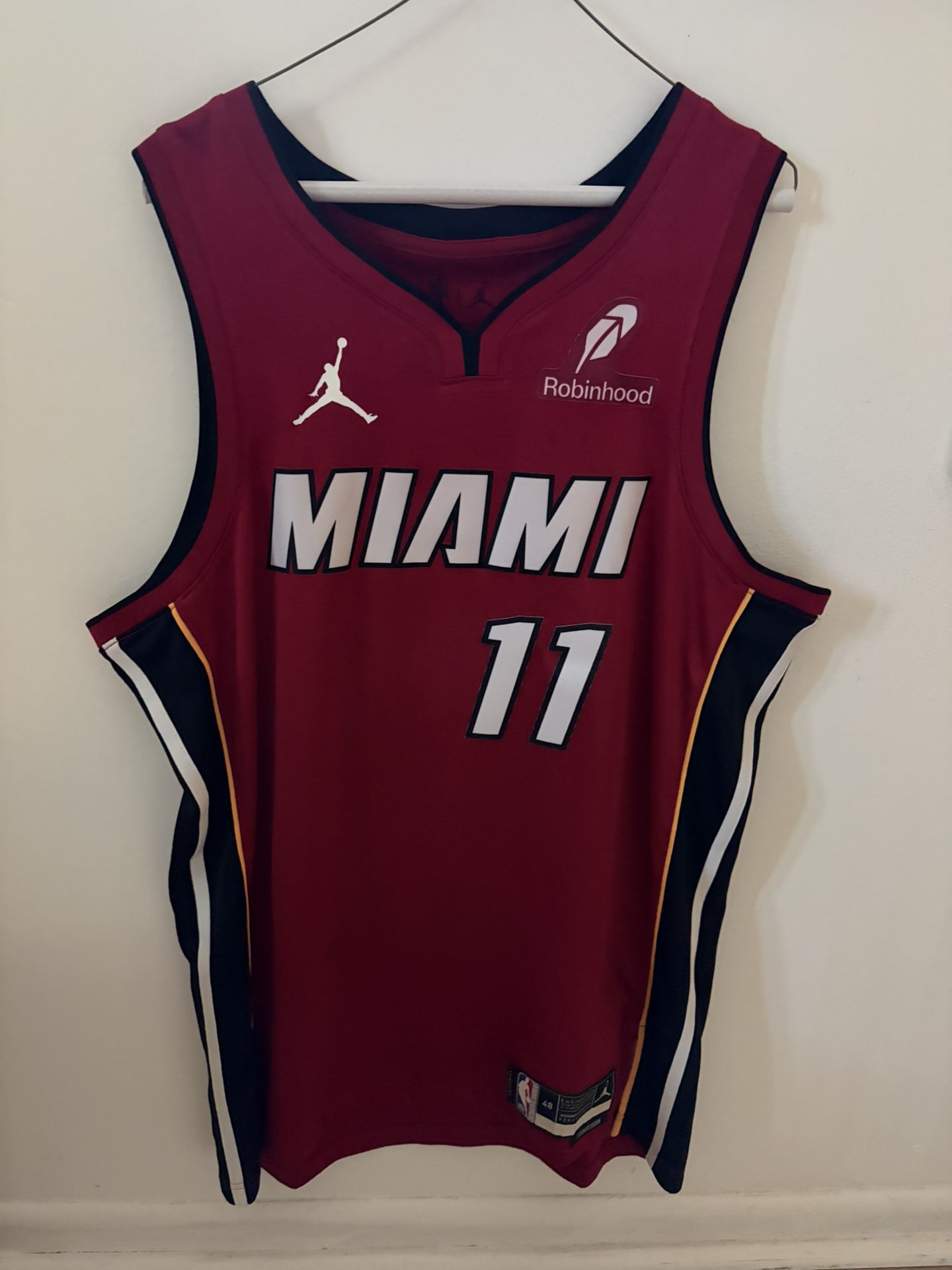 Miami Heat Jamie Jacquez Jr Jersey Large
