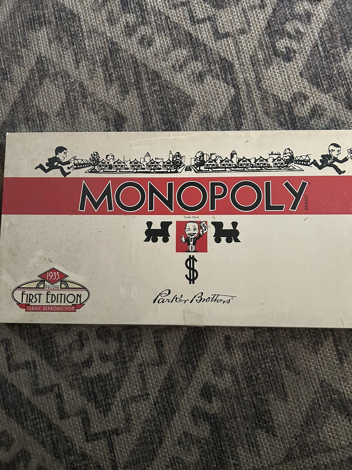 Vintage 1935 Monopoly Game