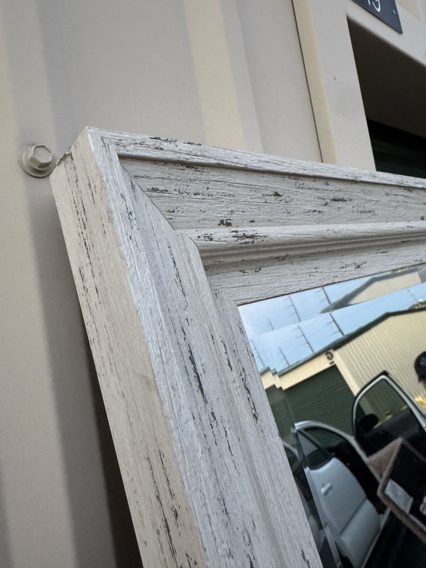 Rustic Oversized Full-Length Mirror – 9 Feet Tall - Free Delivery