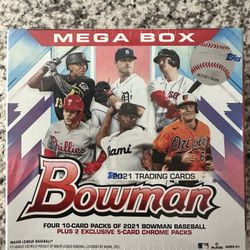 2021 Bowman Mega Box 