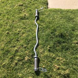 Olympic Barbell Standard 48” With Spring Collar