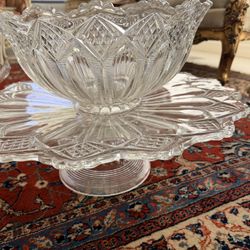 Fruit Bowls 3 Tier Crystal $50 Each 