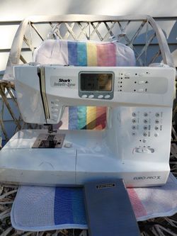 Euro-Pro Shark Intelli-Sew computerized Sewing And Embroidery Machine -  Model 9110. 