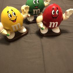 M&Ms Collectors Candy Dispensers