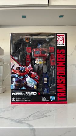 Transformers Power of the Primes Optimus Prime Leader Class