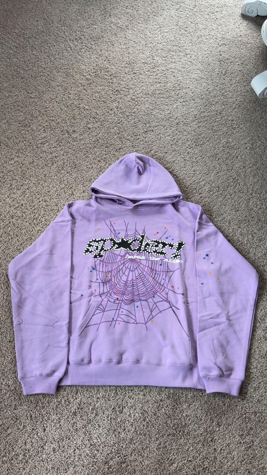 Spider hoodie Acai Purple