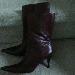 Cole Haan Leather Boots - Size 8.5
