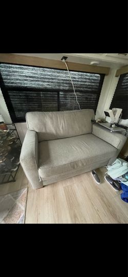 Rv twin bed size Sofa