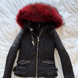 Horspist Women Jacket – Milano Bis Noir Col Rouge