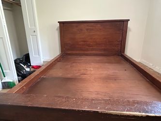 Queen bed frame