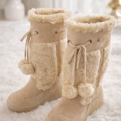 Winter Boots -Tan