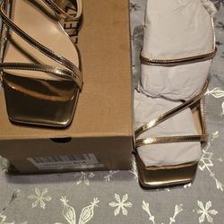 Square Open Toe Slingback Sandals