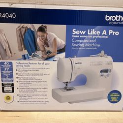 Brother XR4040 Computerized Sewing Machine, brand new, in box
