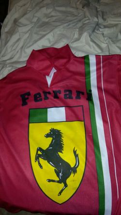 Ferrari soccer shirt xl