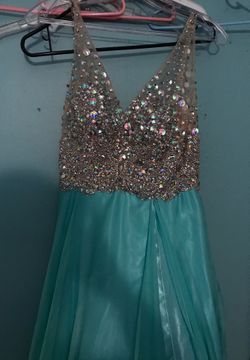 Aqua dress