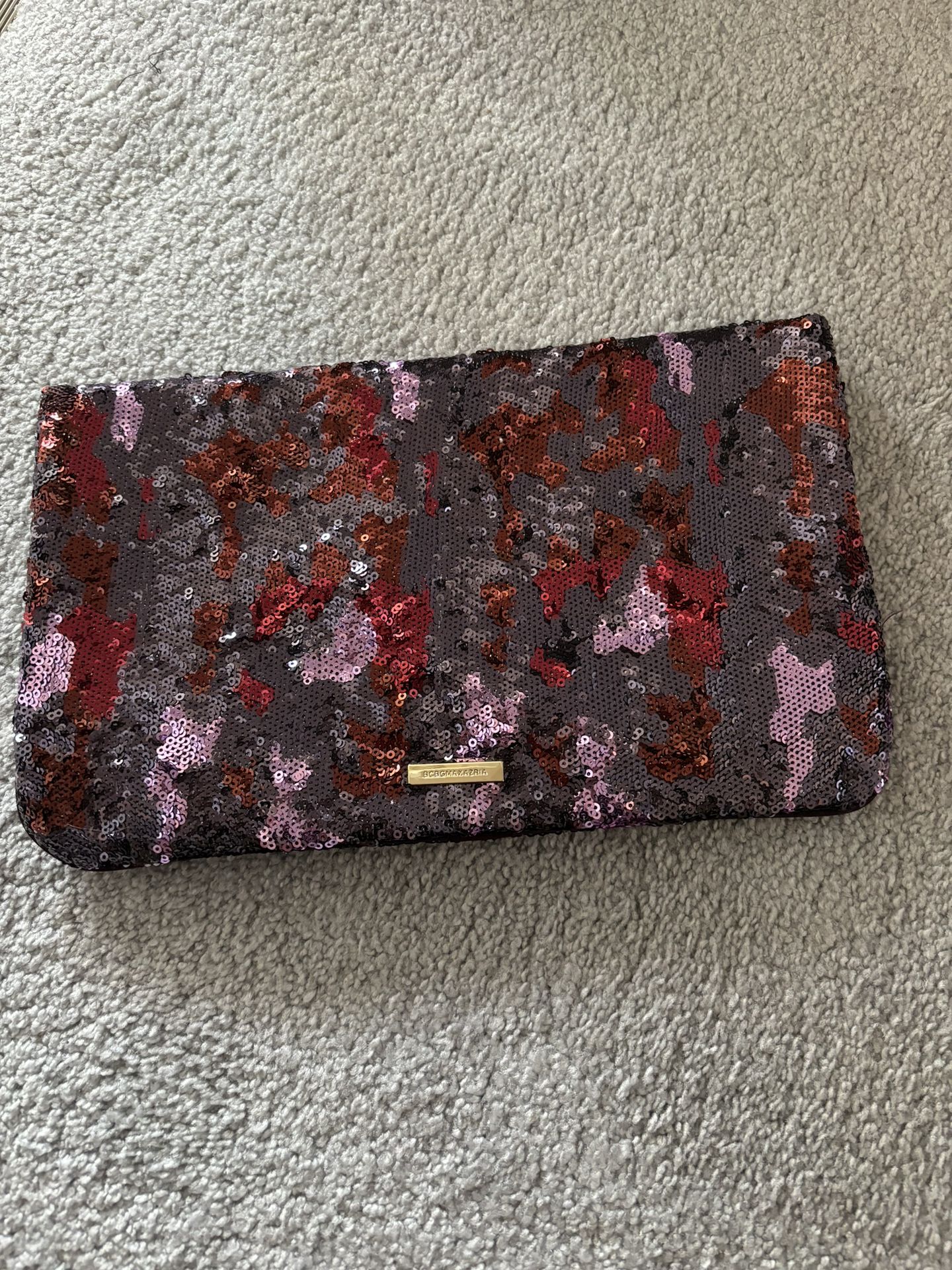 Clutch Purse Sequin Branded BCBG Maxazria