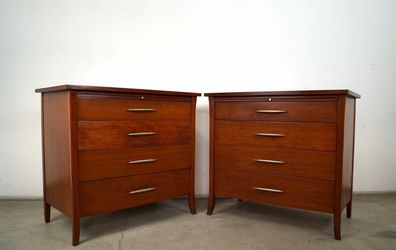 Pair of 1950’s Mid-Century Modern Dressers by Permacraft